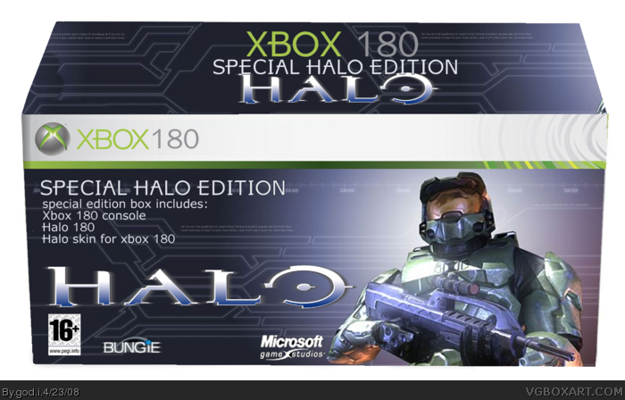 Halo 180 box art cover