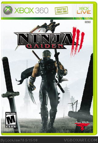 Ninja Gaiden 3 box cover