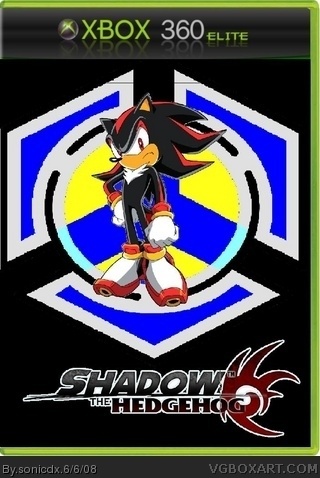 Shadow The Hedgehog box art cover