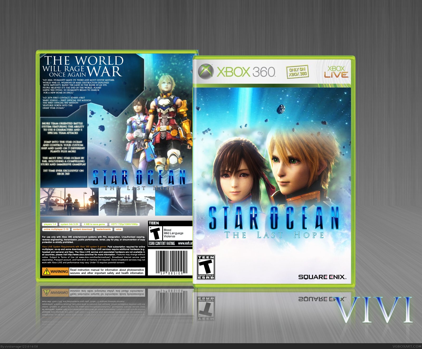 Star Ocean 4: The Last Hope box cover