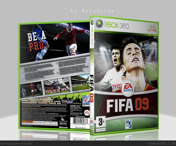 FIFA 09 box art cover