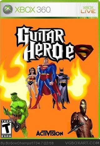 Guitar Heroes box cover
