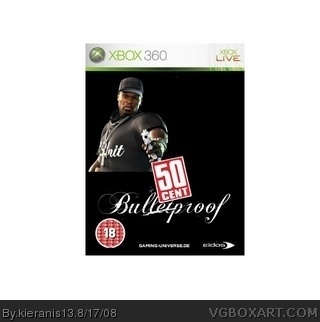 50 Cent Bulletproof box art cover