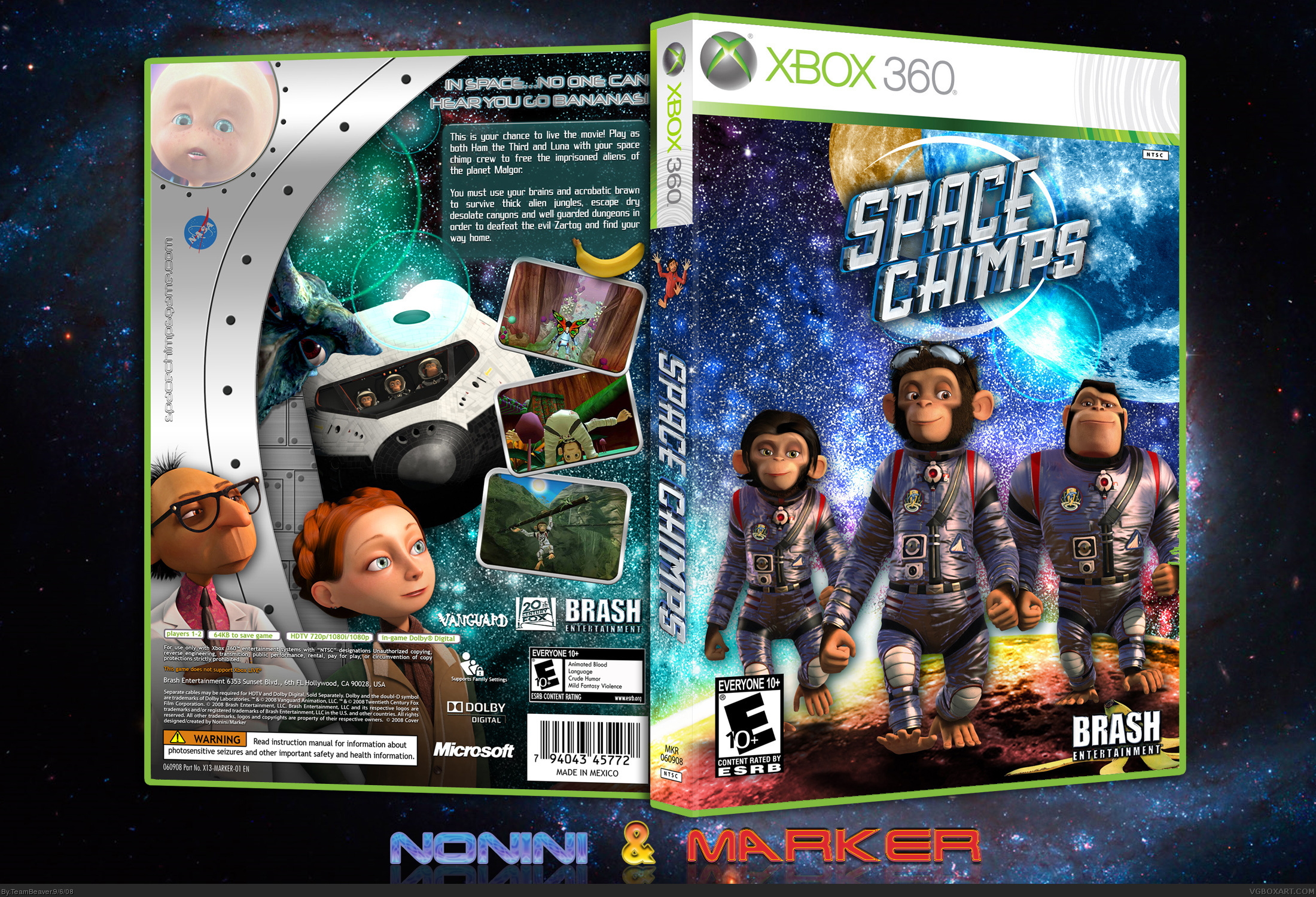 Space Chimps box cover