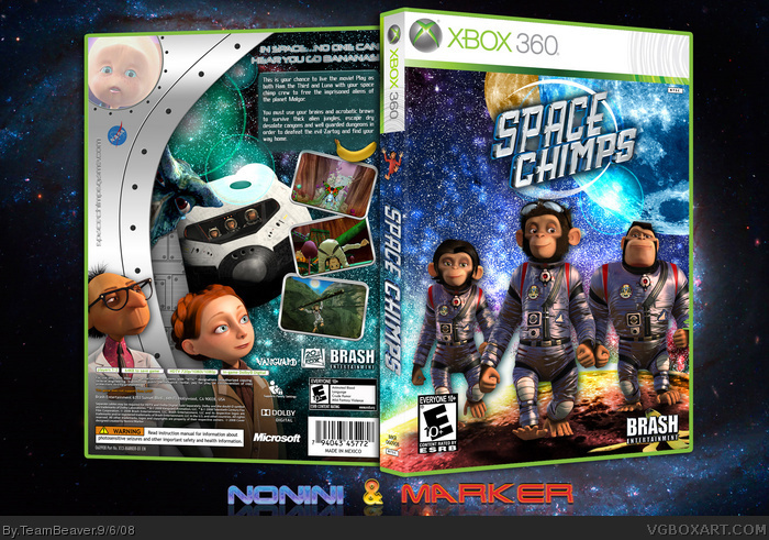Space Chimps box art cover