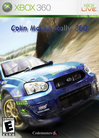 Colin Mcrae Rally 360 box cover