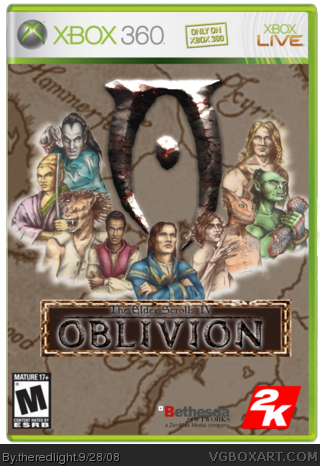 The Elder Scrolls IV: Oblivion box art cover