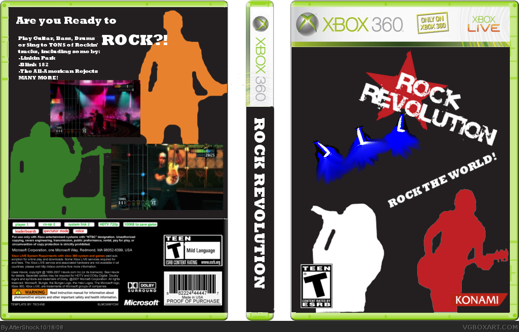 Rock Revolution box cover