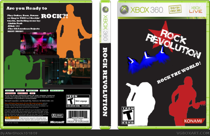 Rock Revolution box art cover