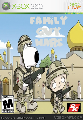 Family Guy Wars box cover