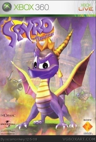 Spyro the Dragon box cover
