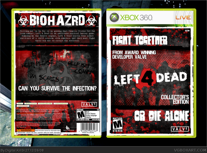 Left 4 Dead Collector's Edition box art cover
