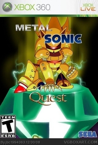 Metal Sonic's Quest box cover