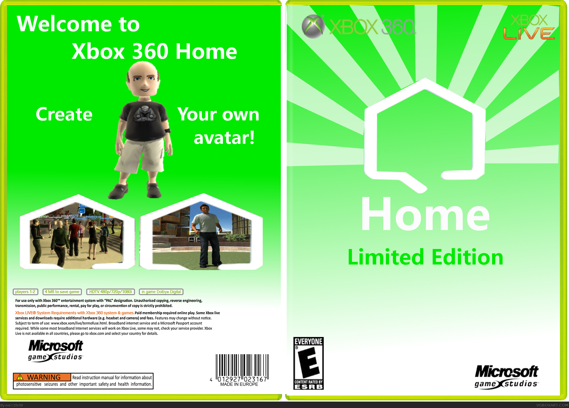 Home: Limited Edition box cover