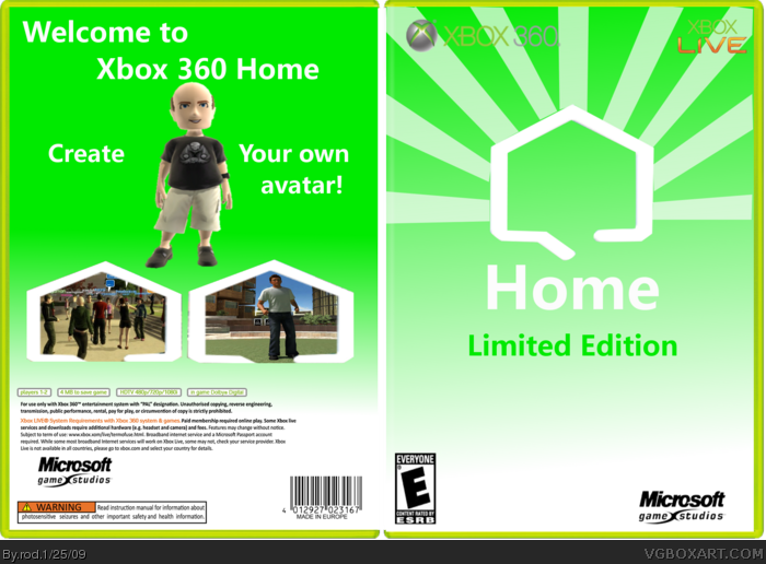 Home: Limited Edition box art cover