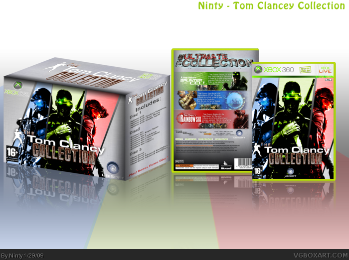 The Tom Clancey Collection box art cover
