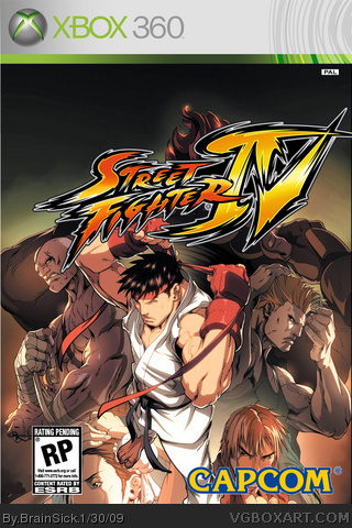 Street Fighter IV box art cover