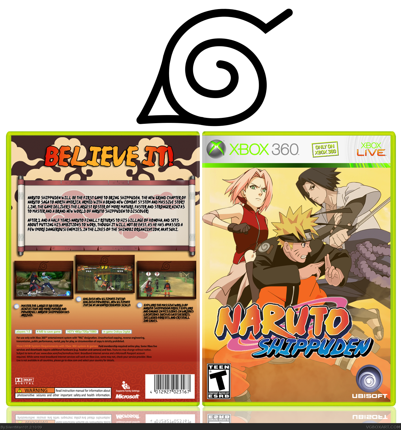 Naruto Shippuden box cover