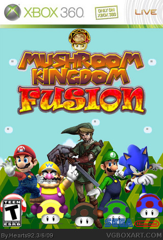 Mushroom Kingdom Fusion box cover