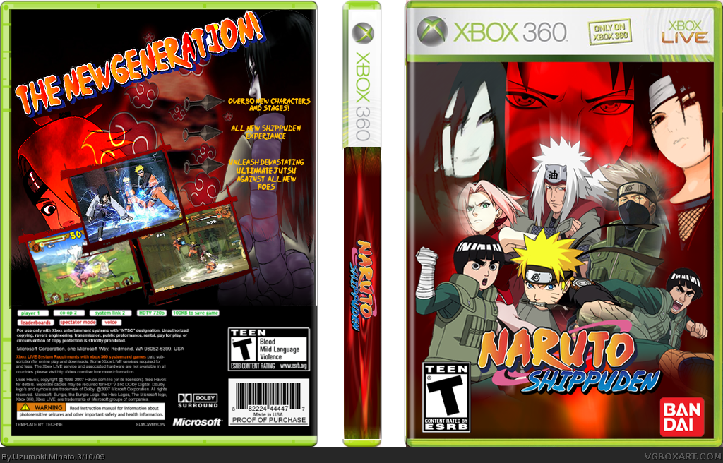 Naruto Shippuden box cover