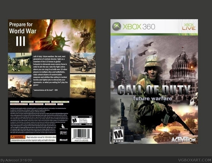 Call of Duty: Future Warfare box art cover