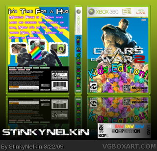 Gears Of War 2: Kids Edition box art cover