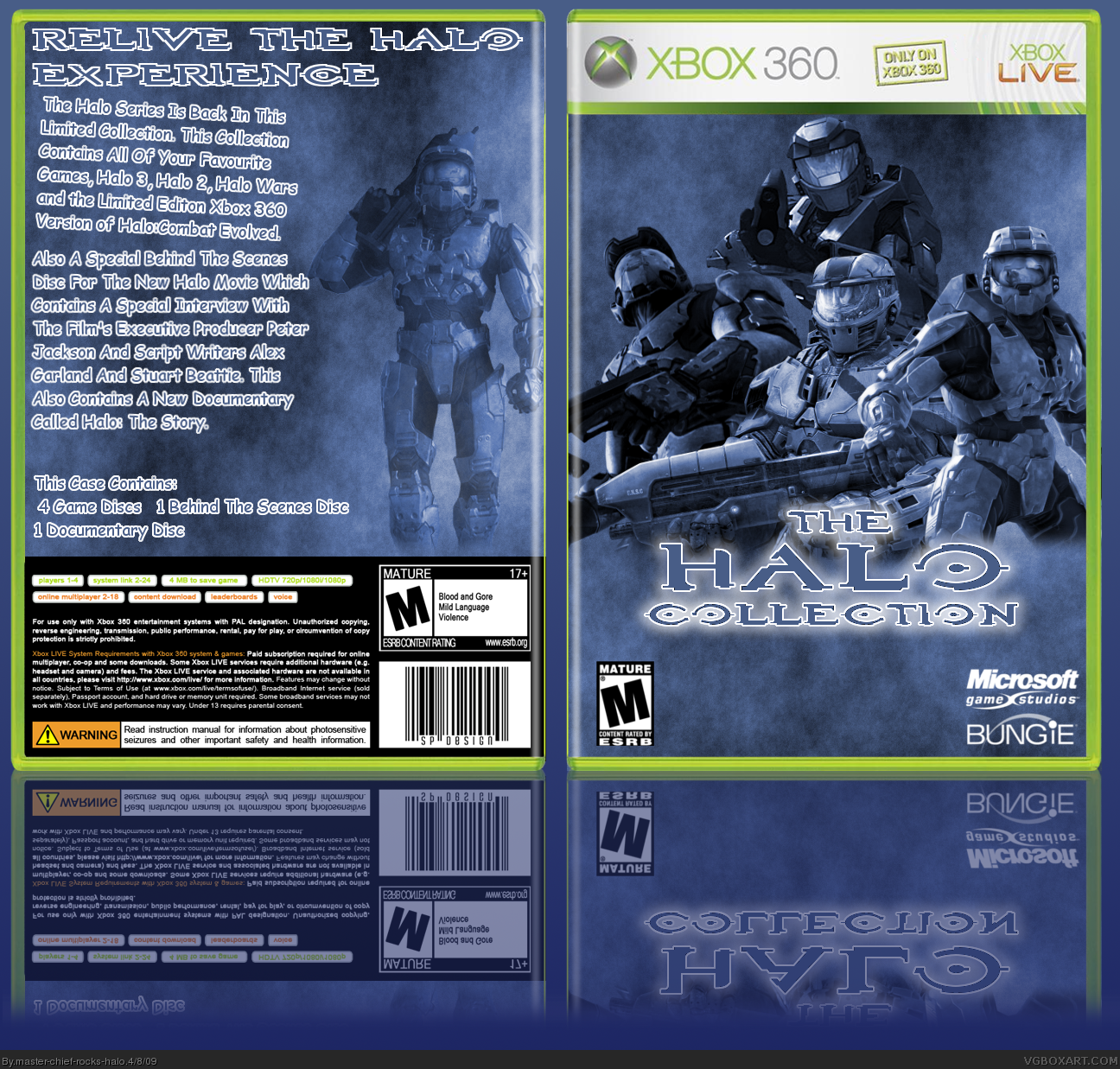 The Halo Collection box cover