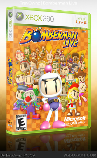 Bomberman Live box art cover