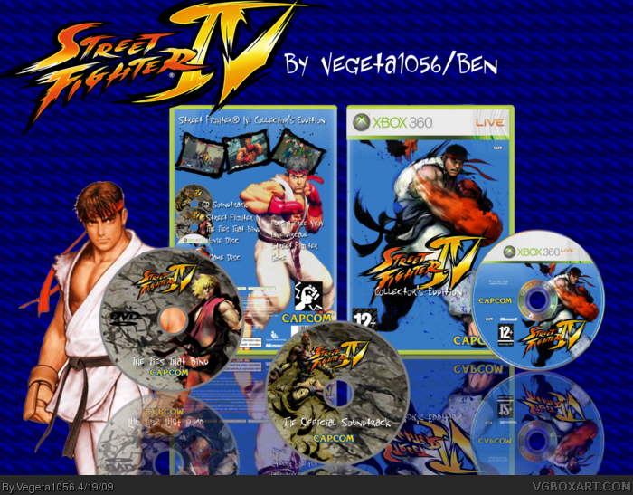 Street Fighter IV Collector's Ed. box art cover