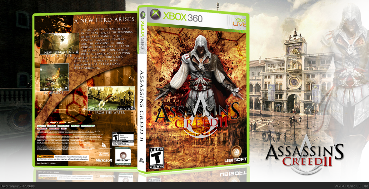 Assasins Creed 2 box cover