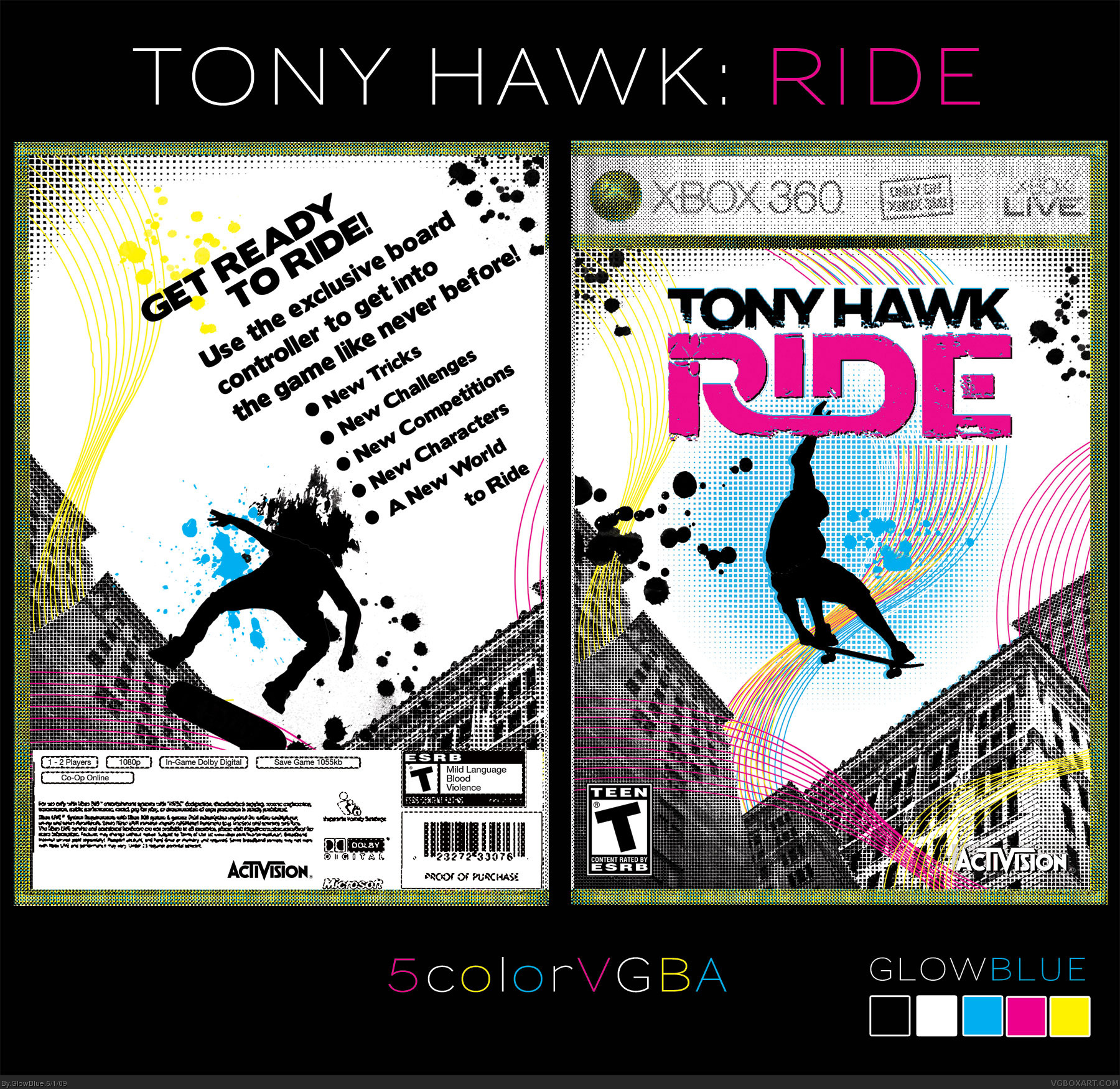 Tony Hawk: RIDE box cover