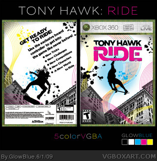 Tony Hawk: RIDE box art cover