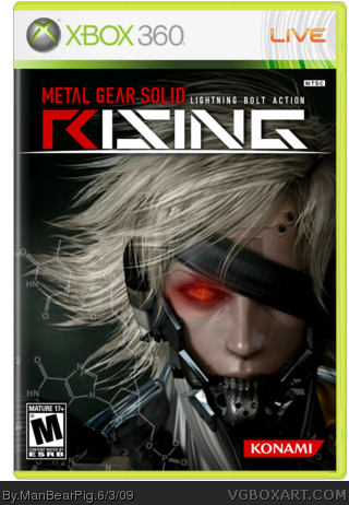 Metal Gear Solid: Rising box art cover