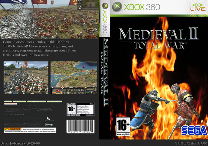 Medieval II: Total War box art cover
