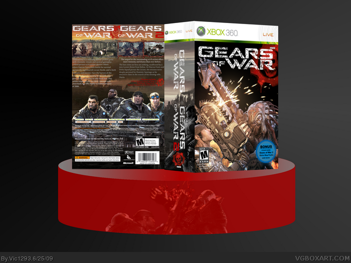 Gears of War: Double Pack box art cover