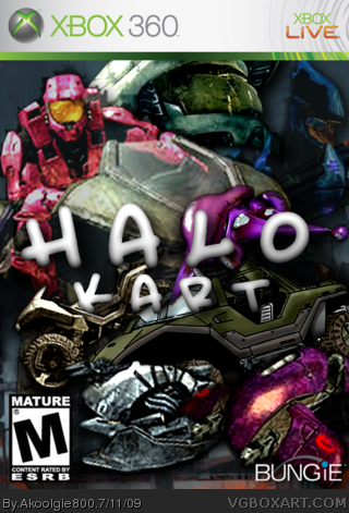 Halo Kart box cover
