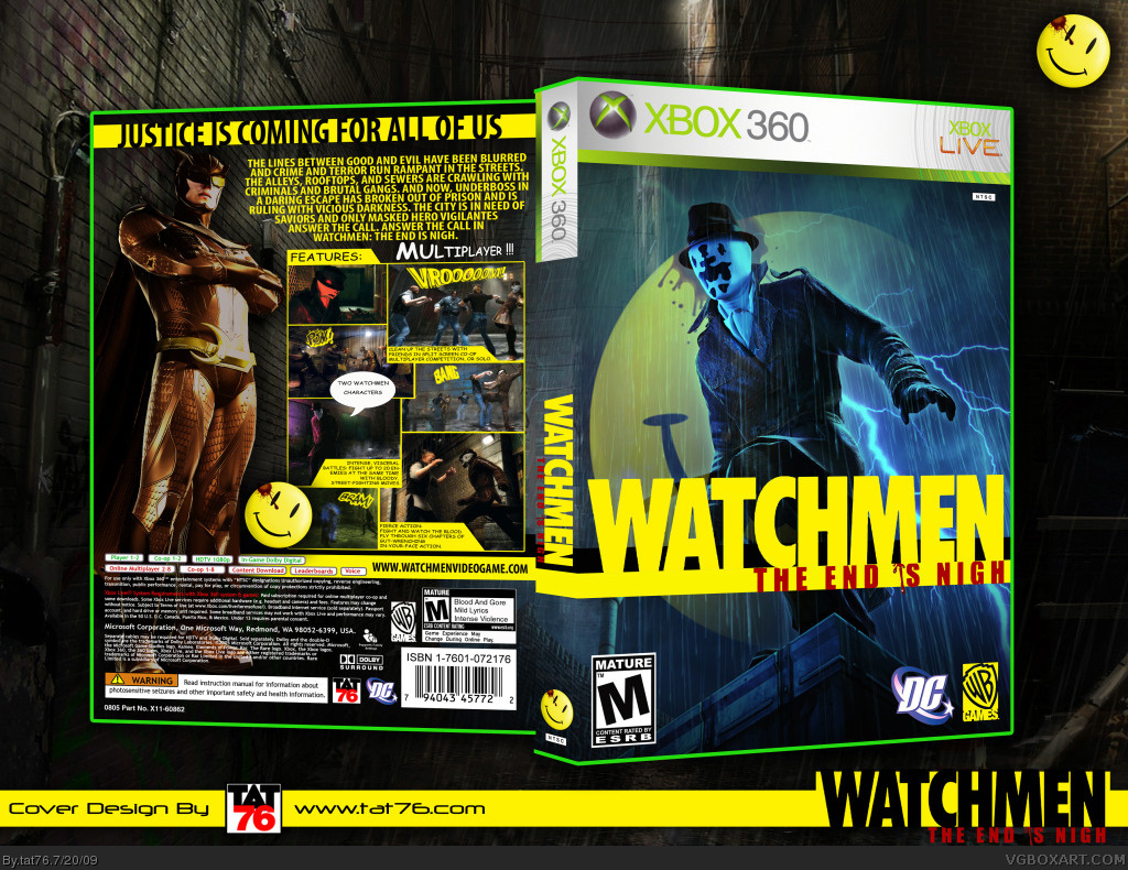 Watchmen: The End is Nigh box cover