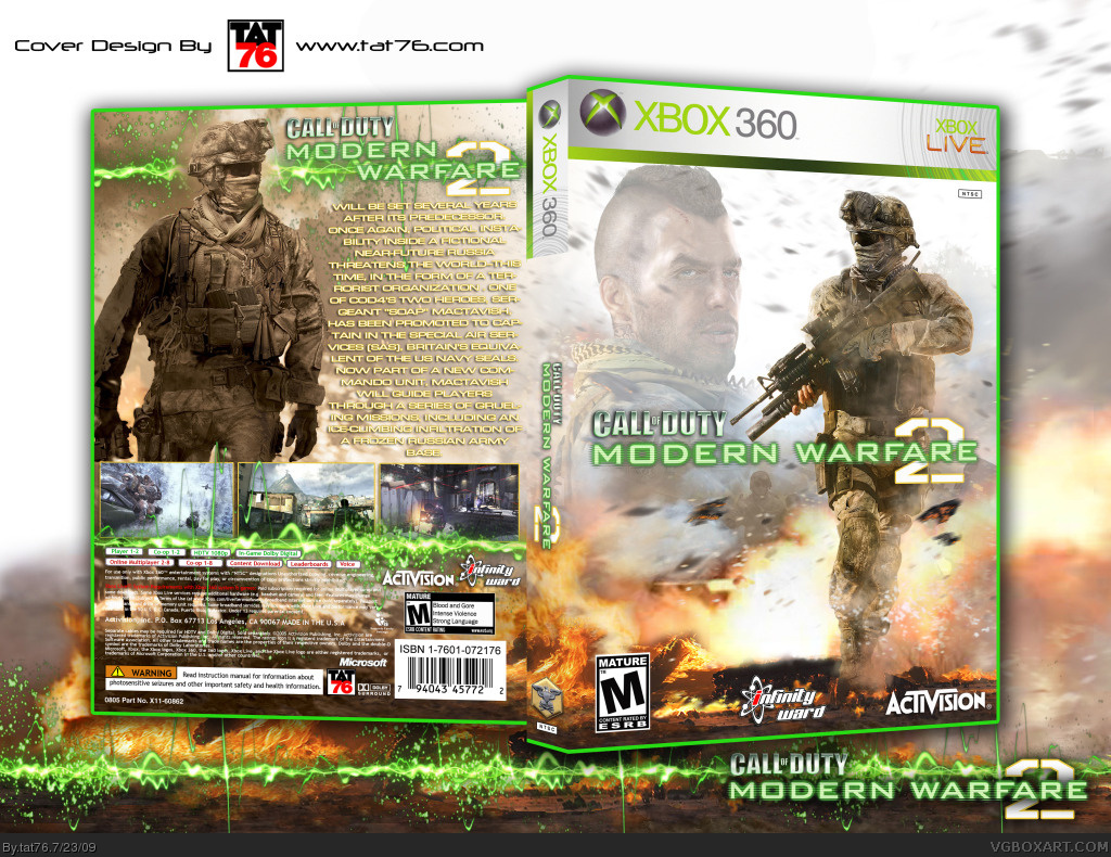 Modern Warfare 2 box cover