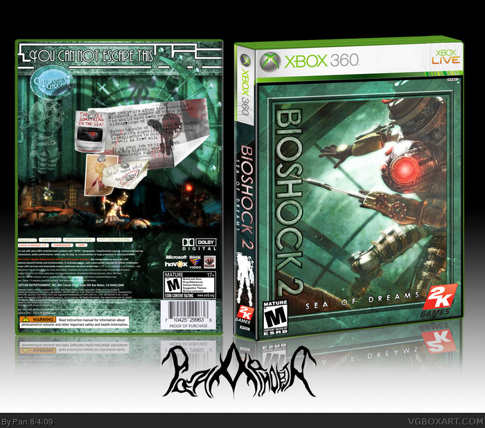 Bioshock 2: Sea of Dreams box art cover