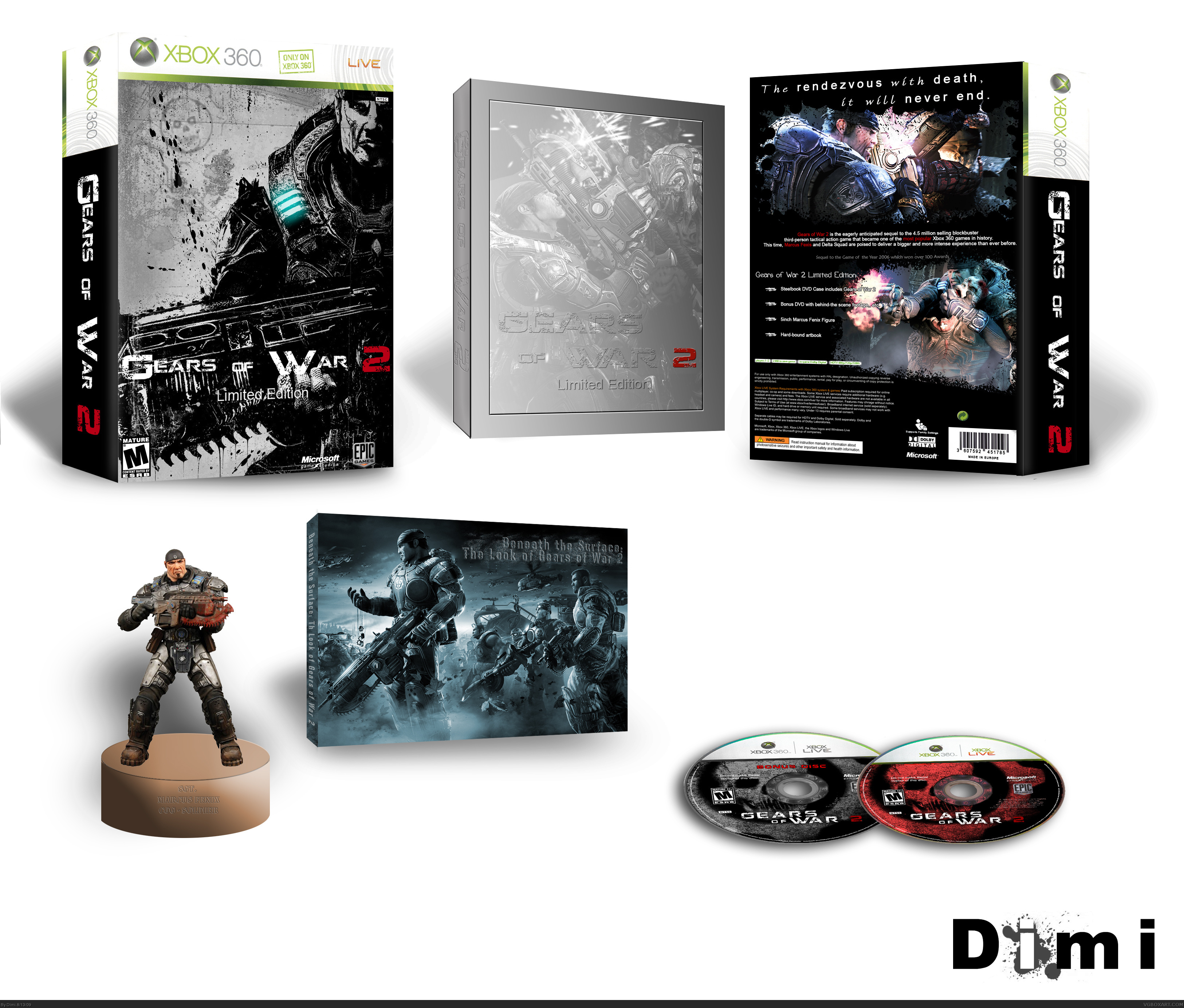 Gears of War 2 Limited Edition box cover