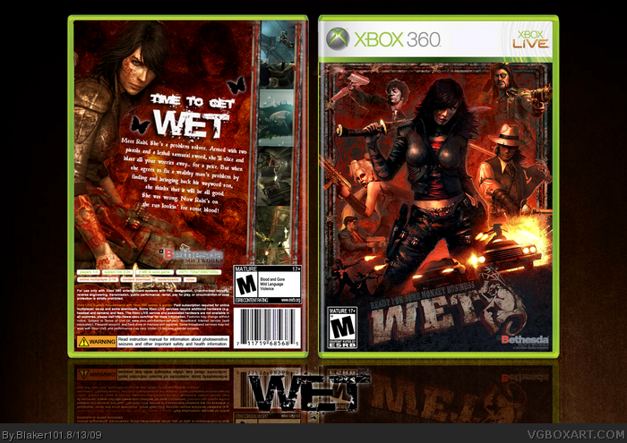 WET box art cover