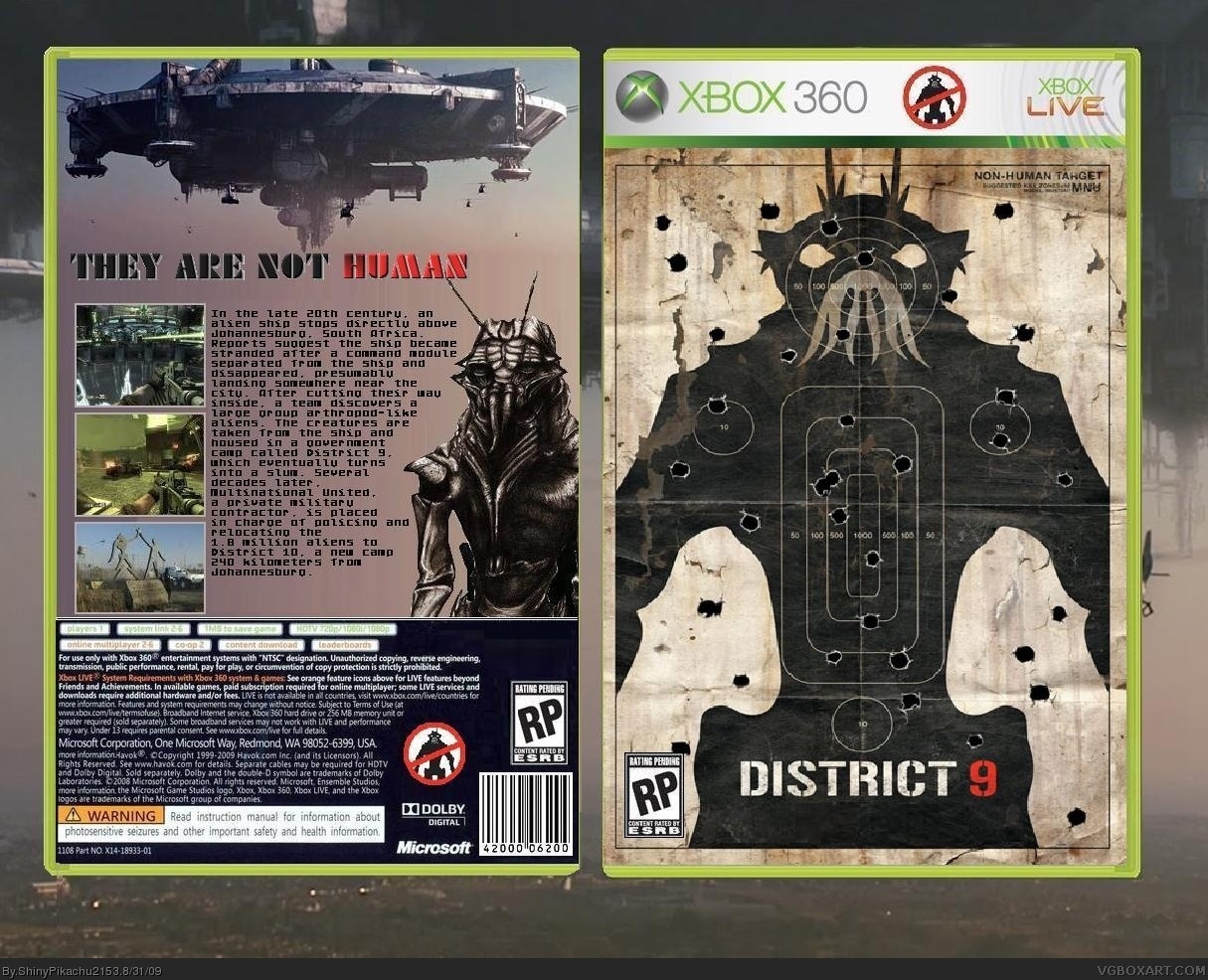 District 9 box cover