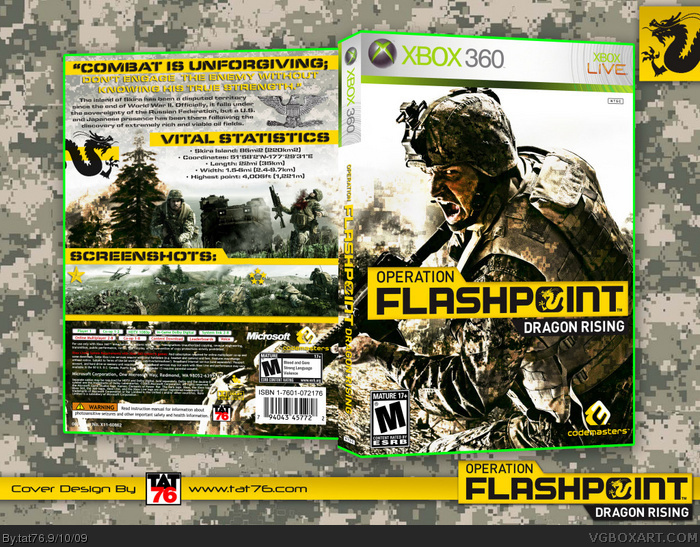 Operation Flashpoint: Dragon Rising box art cover