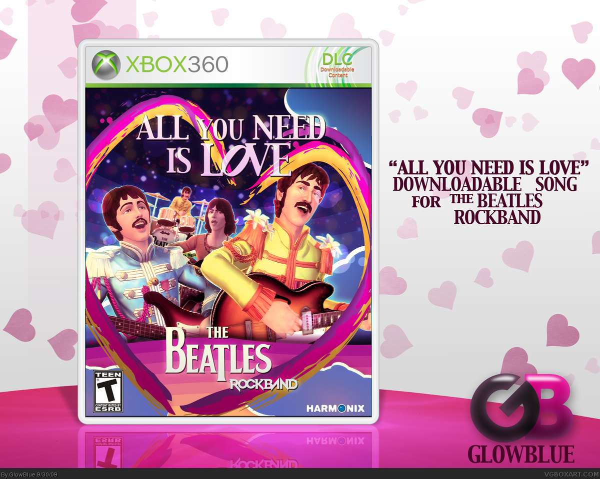 All You Need Is Love: The Beatles Rockband box cover