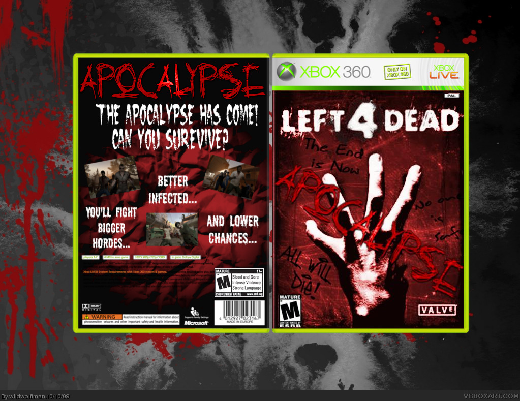 Left 4 Dead: Apocalypse box cover