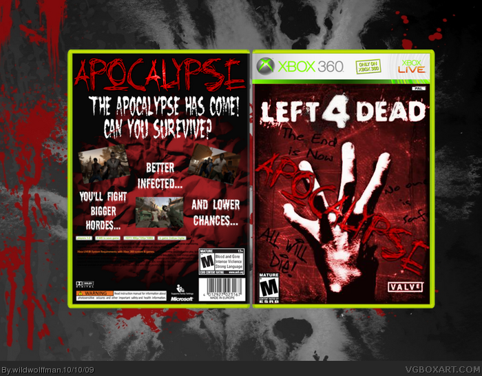 Left 4 Dead: Apocalypse box art cover