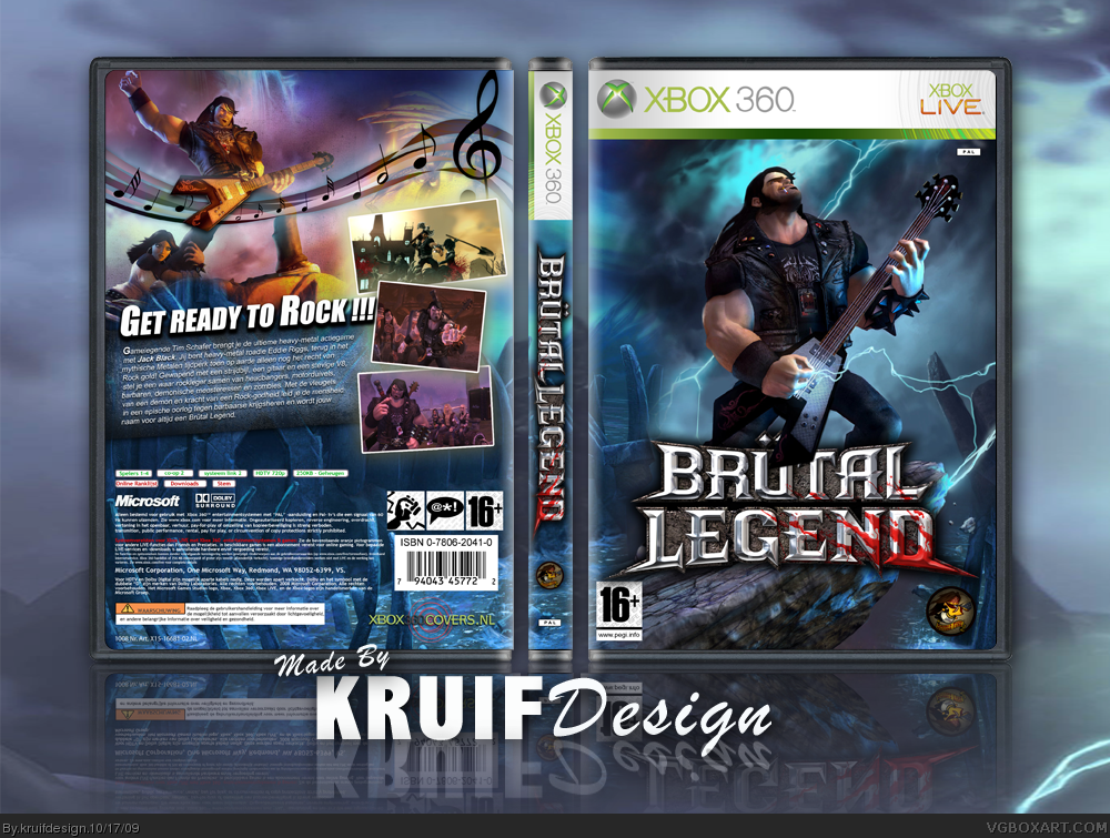 Brutal Legend box cover