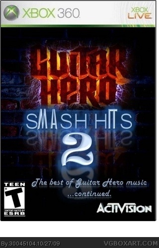 Guitar Hero Smash Hits 2 box cover