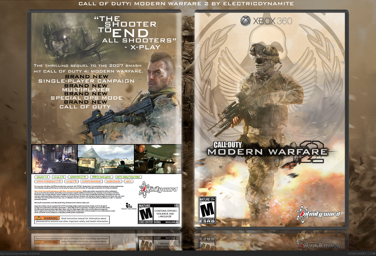 Call of Duty: Modern Warfare 2 box cover