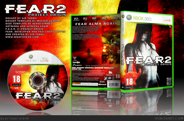 F.E.A.R. 2 Project Origin box art cover